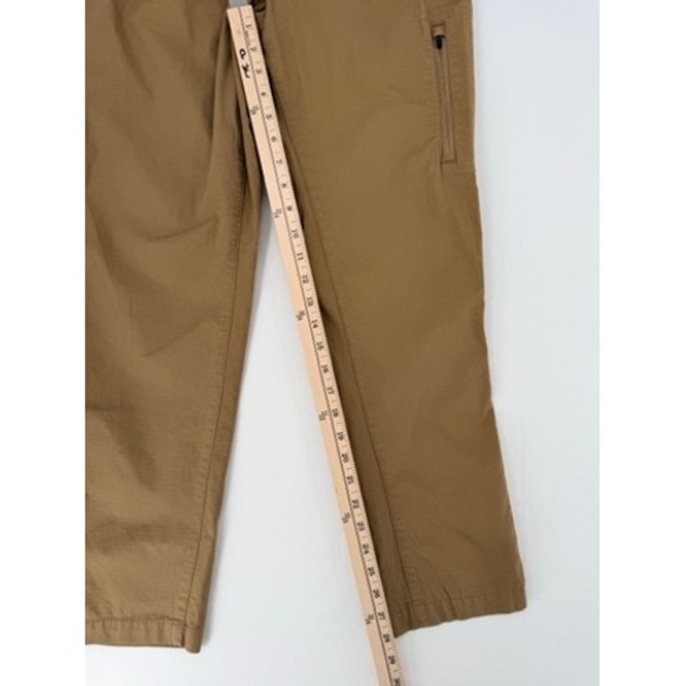 Vuori Ripstop Straight Pants Tan Drawstring Hiking Travel M - Picture 9 of 16